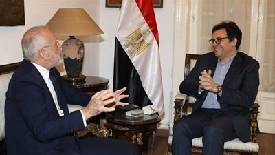وزير الثقافة يبحث مع سفير اليونان بالقاهرة تعزيز التعاون بين البلدين (صور)