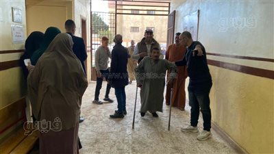 زحام متزايد أمام لجان قرية تلة بالمنيا خلال الفترة المسائية لانتخابات النواب 2025