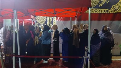 إقبال متوسط على لجان المنتزه بالإسكندرية والسيدات يتصدرن المشهد الليلي (صور)