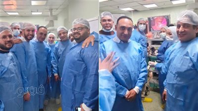 فريق طبي بمستشفى التأمين الصحي ببني سويف يجري 4 تدخلات ناجحة بالمنظار