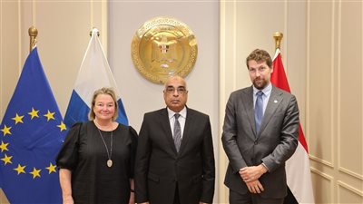 وزير العدل يستقبل مديرة مركز سيادة القانون بفنلندا