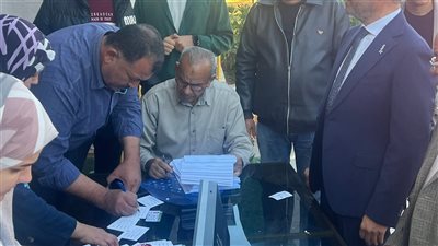 حضور متوسط مع الساعة الأولى لانتخابات نادي محافظة الفيوم 