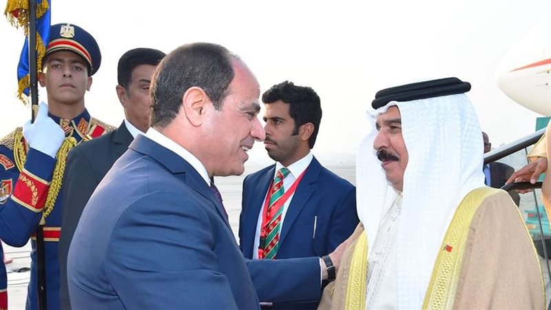 الرئيس السيسي وملك