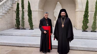 أسقف مريوط والبطريرك الماروني يرفعان صلاة من أجل إحلال السلام بالعالم