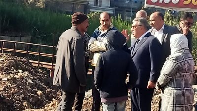 محافظ الدقهلية يتفقد أعمال إنشاء كوبري 