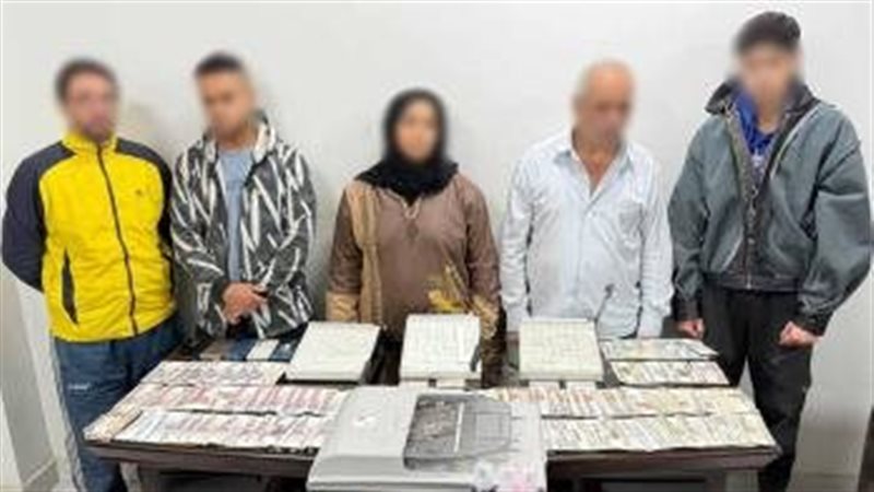 ضبط تشكيل عصابى لتقليد