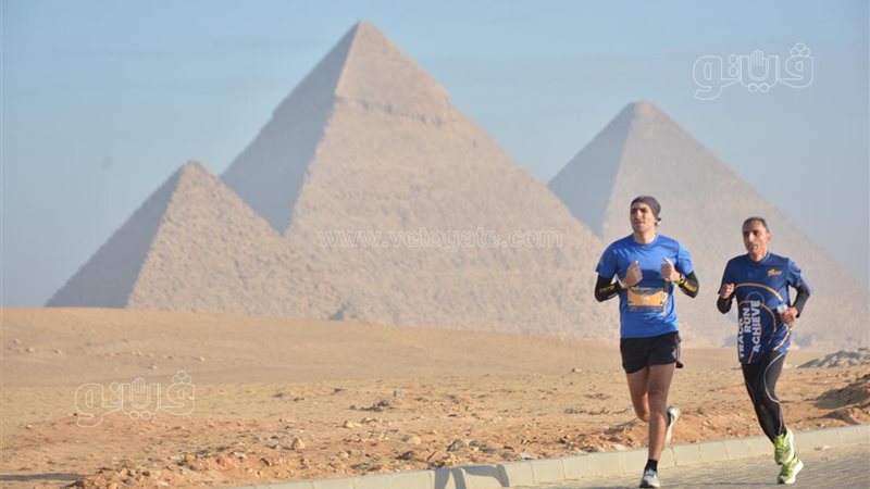  انطلاق ماراثون الأهرامات