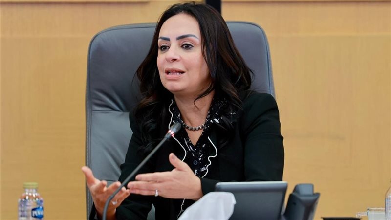 مايا مرسي وزيرة التضامن،