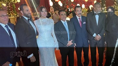 ربيع ياسين يحتفل بزفاف ابنته بحضور نجوم الرياضة (فيديو وصور)
