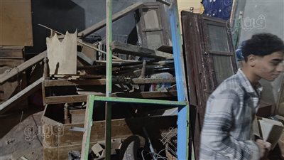 تفاصيل سقوط 8 منازل بقرية جريس في أشمون بالمنوفية (فيديو)