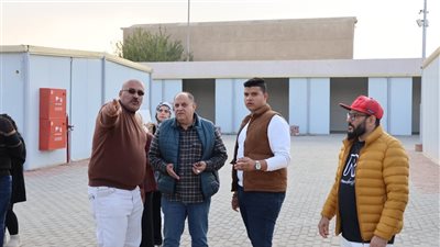 السكرتير العام المساعد يتفقد الاستعدادات الجارية لافتتاح 