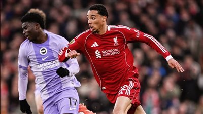 شاهد، أهداف مباراة ليفربول وبرايتون في الدوري الإنجليزي 