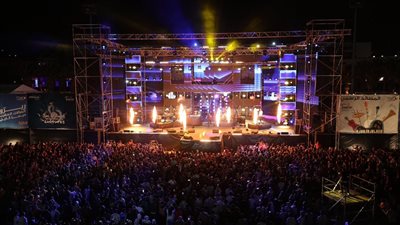 ويجز ومروة ناجي نجما مهرجان تيميتار للموسيقى الأمازيغية والعالمية بالمغرب