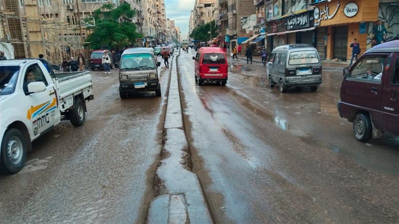 سقوط أمطار بالإسكندرية،