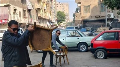 الجيزة: حملات مكثفة لرفع الإشغالات والتعديات في إمبابة والمنيرة الغربية