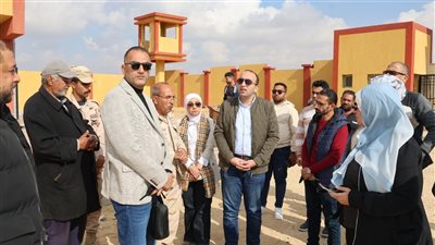 نائب محافظ الإسماعيلية يتفقد المشروعات التنموية والخدمية بالقنطرة شرق