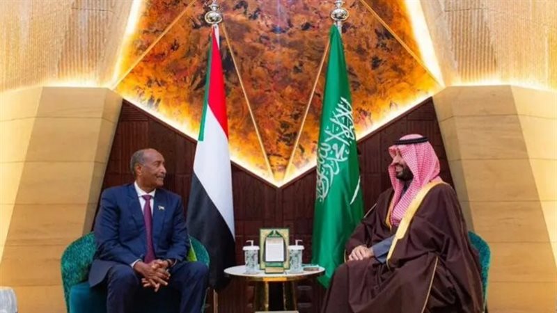 البرهان وبن سلمان،