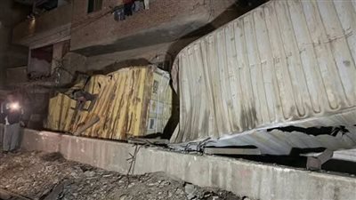 حادث حاويات قطار طوخ، محافظ القليوبية يؤكد أن السلامة الإنشائية للمنازل المتضررة لم تتأثر