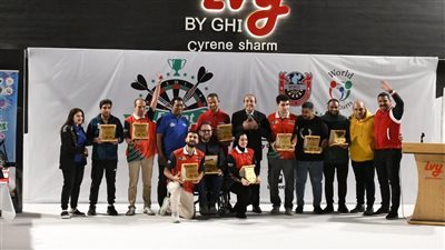 مصر تفوز بالمركز الثاني والثالث في البطولة الدولية للدارتس (صور)