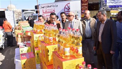 افتتاح سوق اليوم الواحد ببندر الأقصر (صور)