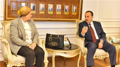 محافظ أسيوط يستقبل رئيس 