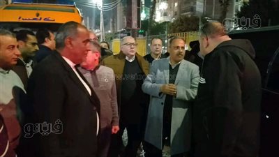 محافظ الشرقية يتفقد موقع حريق حديقة الطفل بالزقازيق (صور)