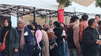 السيدات يتصدرن المشهد أمام لجنة مركز ثقافة فايد بالإسماعيلية بجولة إعادة انتخابات النواب (صور)