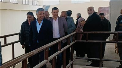 رئيس الجهاز التنفيذي لمياه الشرب والصرف يتفقد محطة كفر العلو في حلوان