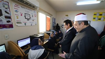 رئيس قطاع المعاهد الأزهرية يستقبل وفد المنصة اليابانية للبرمجة