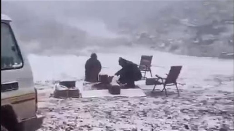 جبال اللوز فى تبوك