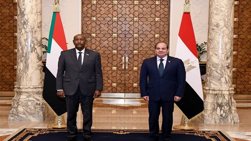 الرئيس السيسي والبرهان