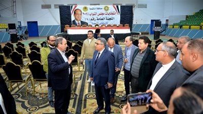 انتخابات النواب 2025، محافظ الدقهلية يتفقد جاهزية اللجنة العامة للانتخابات بالصالة المغطاة باستاد المنصورة