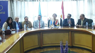 نقابة الصحفيين تستضيف رئيسة بعثة الاتحاد الأوروبي لدى مصر 