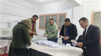 انتخابات النواب 2025، ننشر الحصر العددي باللجنة الفرعية 51 بمدرسة قرموط البهو بالدقهلية