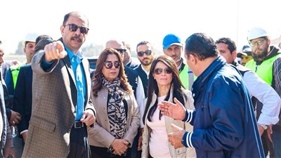 وزيرتا التخطيط والتنمية المحلية ومحافظ سوهاج يتفقدون المنطقة الصناعية بغرب جرجا 