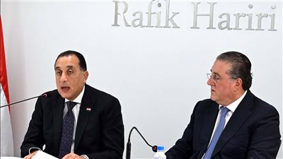 رئيس الوزراء: مصر ستبقى إلى جانب لبنان في مسيرتها نحو التعافي والاستقرار