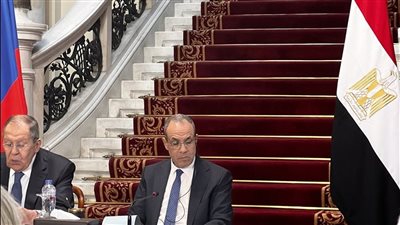 وزير الخارجية ونظيره الروسي يتبادلان الرؤى بشأن غزة والأزمات في ليبيا وسوريا والسودان (صور)