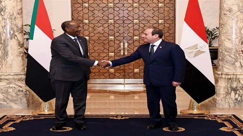 الرئيس السيسي والبرهان