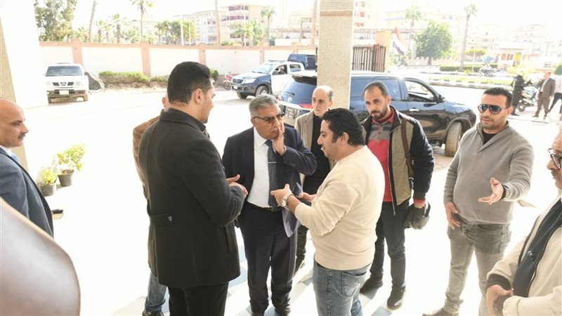 جولة محافظ الدقهلية