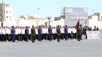 الأكاديمية العسكرية المصرية تنظم مراسم استقبال الطلبة الجدد المقبولين بالكليات العسكرية (صور) 
