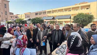  نوعية بنها تنظم معرضا لتقييم التدريب الميداني لمشروعات طلاب الإعلام