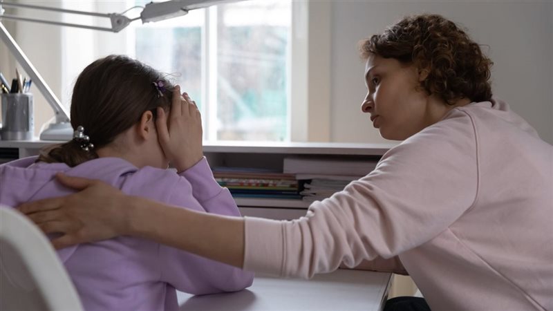 دعم الأم خلال الامتحانات