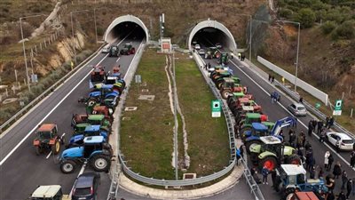 استمرار احتجاجات المزارعين في اليونان للأسبوع الرابع على التوالي 