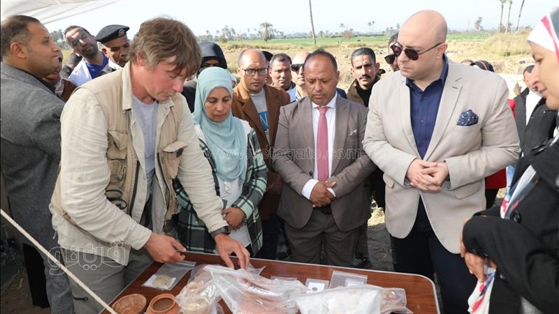 محافظ بني سويف يتفقد