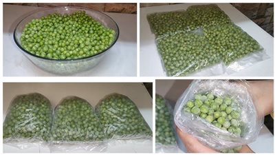 استعدادا لشهر رمضان المبارك، طريقة تفريز البسلة بأكثر من طريقة 