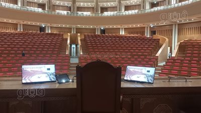 فيتو في جولة داخل مجلس النواب بالعاصمة الجديدة (صور)