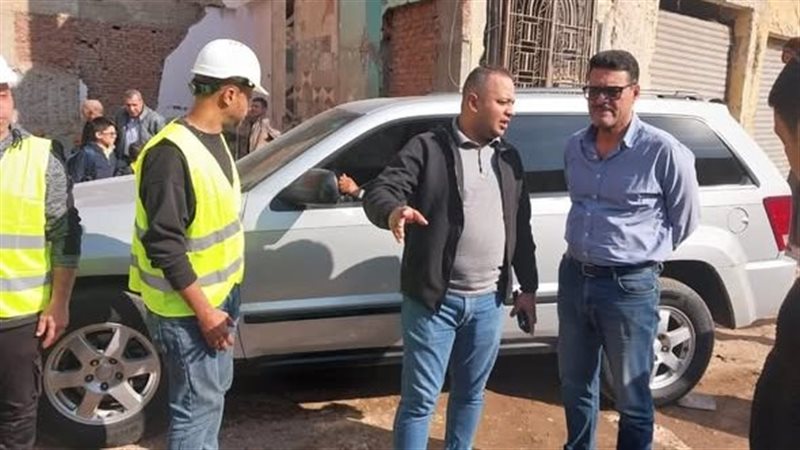 إصلاح عطل بمياه قليوب،