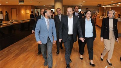 مكتبة الإسكندرية تستقبل النائب العام الفلسطيني 