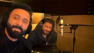 بعد تعافيه، تامر حسني في الاستديو لتسجيل أغانٍ جديدة 