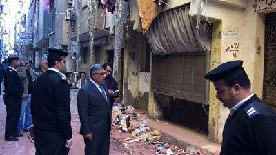 محافظ الدقهلية يوجه بتشكيل لجنة لمراجعة الحالة الإنشائية لعقار المنصورة المنهار